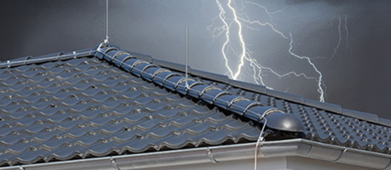 Äußerer Blitzschutz bei Elektro Böge e.K. in Breitenfelde
